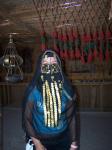 Tradiční oděv egyptských žen.