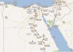 Mapa Egypta