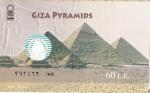 Vstupenka do areálu pyramid v Gíze