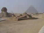 Sfinga u pyramid v Gíze