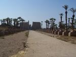 Aleje swing na cestě do Karnaku