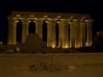 Nasvícený Luxorský chrám